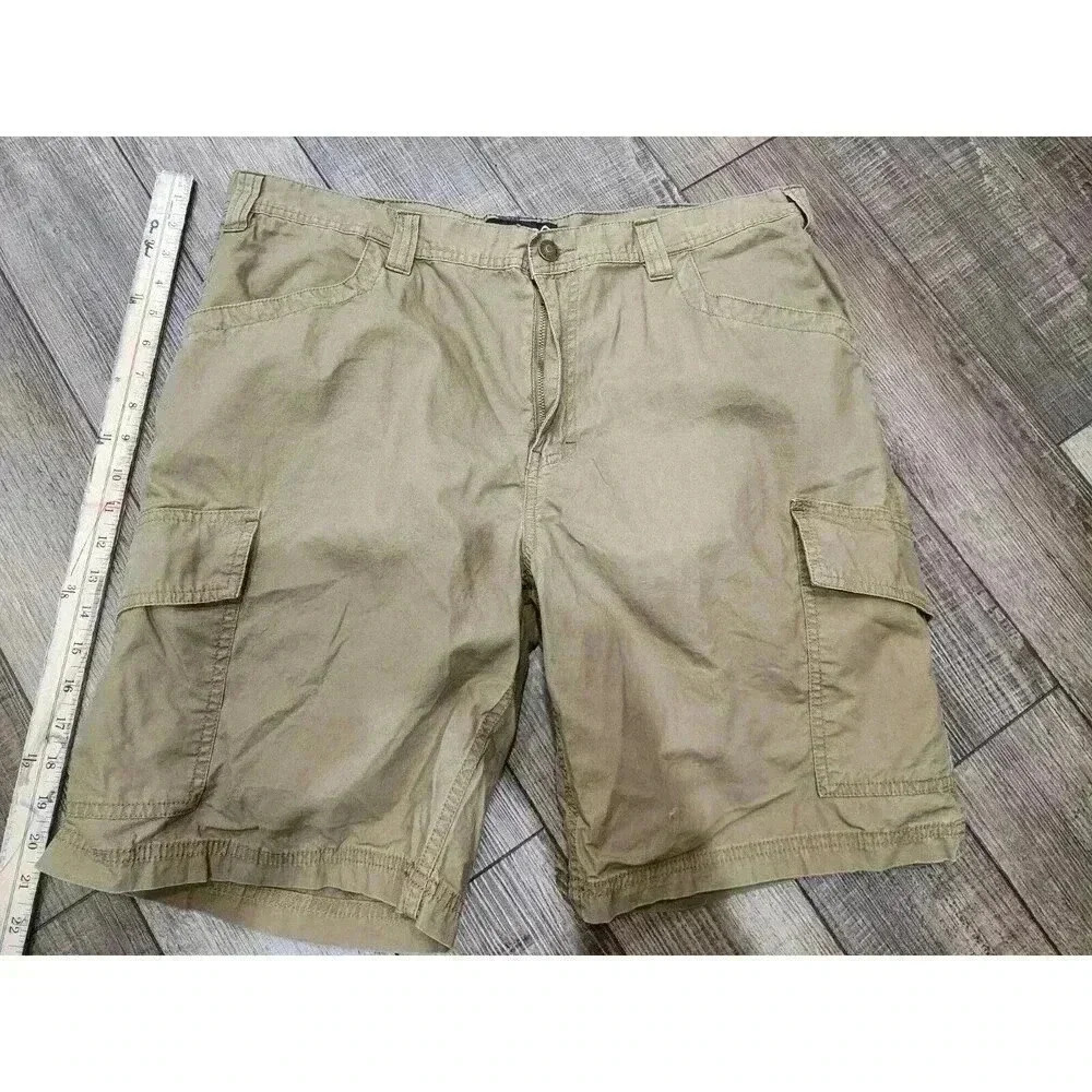 Wolverine Khaki Cargo Carpenter Work Shorts Mens Sz 38